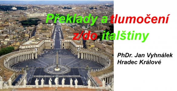 PEKLADY A TLUMOEN ITALTINY